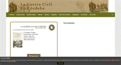 Desktop Screenshot of laguerracivilencordoba.es